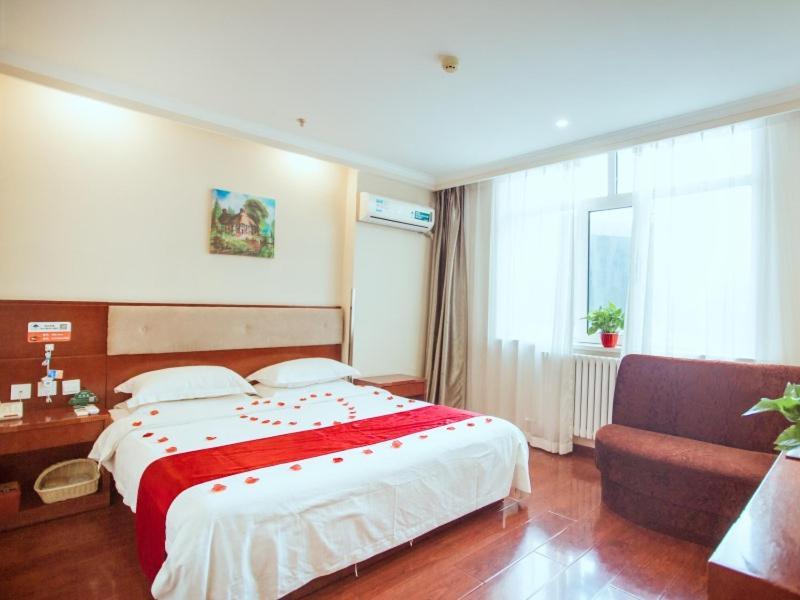 Greentree Inn Hebei Zhangjiakou Zhangbei Caoyuantian Rd Zhangku Avenue Express Hotel Kültér fotó