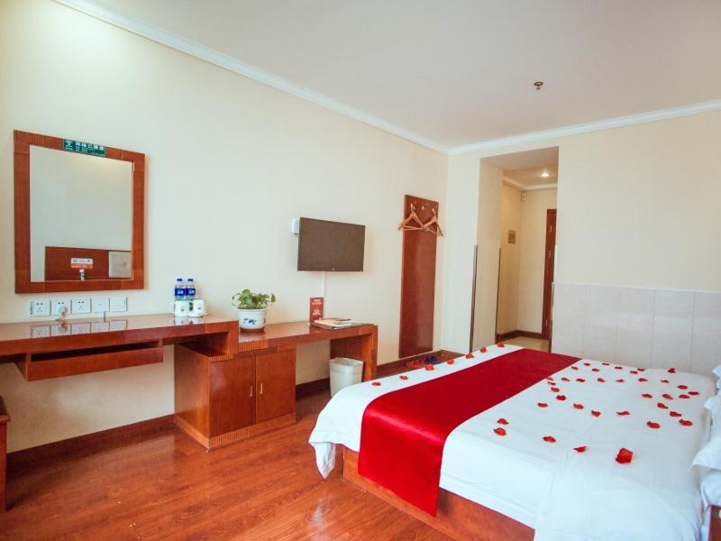 Greentree Inn Hebei Zhangjiakou Zhangbei Caoyuantian Rd Zhangku Avenue Express Hotel Kültér fotó