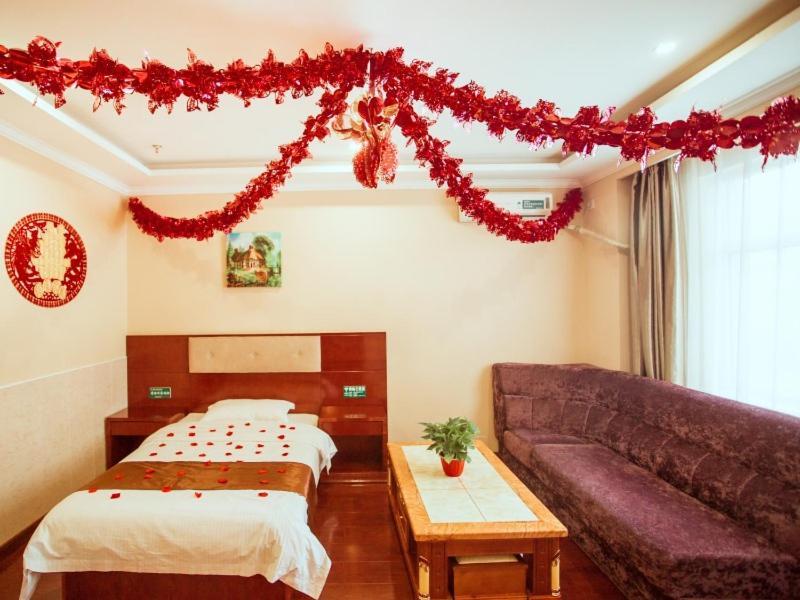 Greentree Inn Hebei Zhangjiakou Zhangbei Caoyuantian Rd Zhangku Avenue Express Hotel Kültér fotó