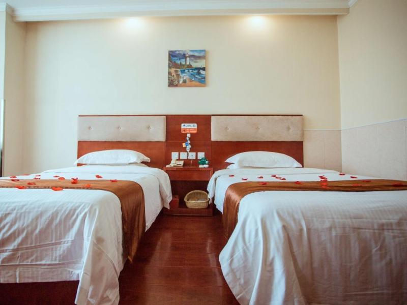 Greentree Inn Hebei Zhangjiakou Zhangbei Caoyuantian Rd Zhangku Avenue Express Hotel Kültér fotó