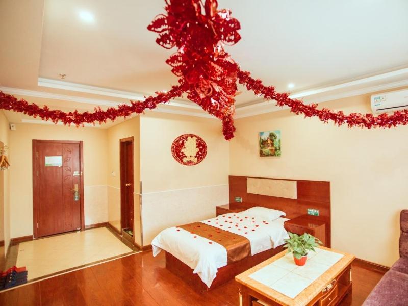 Greentree Inn Hebei Zhangjiakou Zhangbei Caoyuantian Rd Zhangku Avenue Express Hotel Kültér fotó