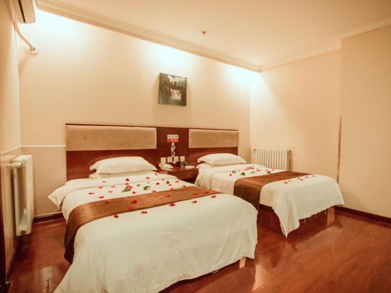 Greentree Inn Hebei Zhangjiakou Zhangbei Caoyuantian Rd Zhangku Avenue Express Hotel Kültér fotó