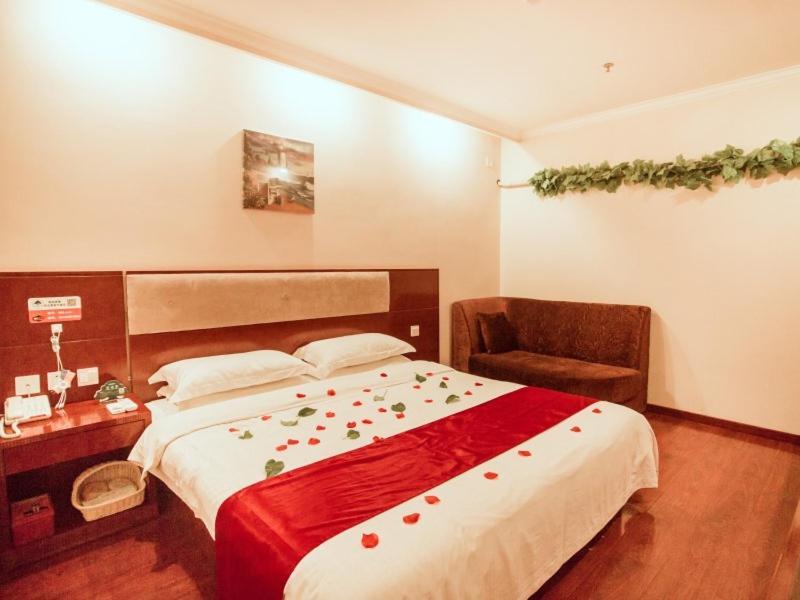 Greentree Inn Hebei Zhangjiakou Zhangbei Caoyuantian Rd Zhangku Avenue Express Hotel Kültér fotó