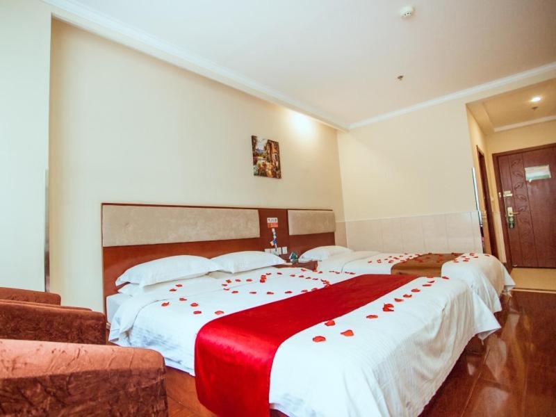 Greentree Inn Hebei Zhangjiakou Zhangbei Caoyuantian Rd Zhangku Avenue Express Hotel Kültér fotó