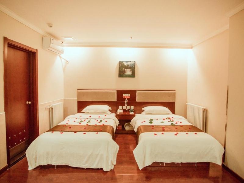 Greentree Inn Hebei Zhangjiakou Zhangbei Caoyuantian Rd Zhangku Avenue Express Hotel Kültér fotó
