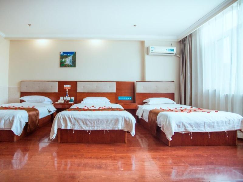 Greentree Inn Hebei Zhangjiakou Zhangbei Caoyuantian Rd Zhangku Avenue Express Hotel Kültér fotó