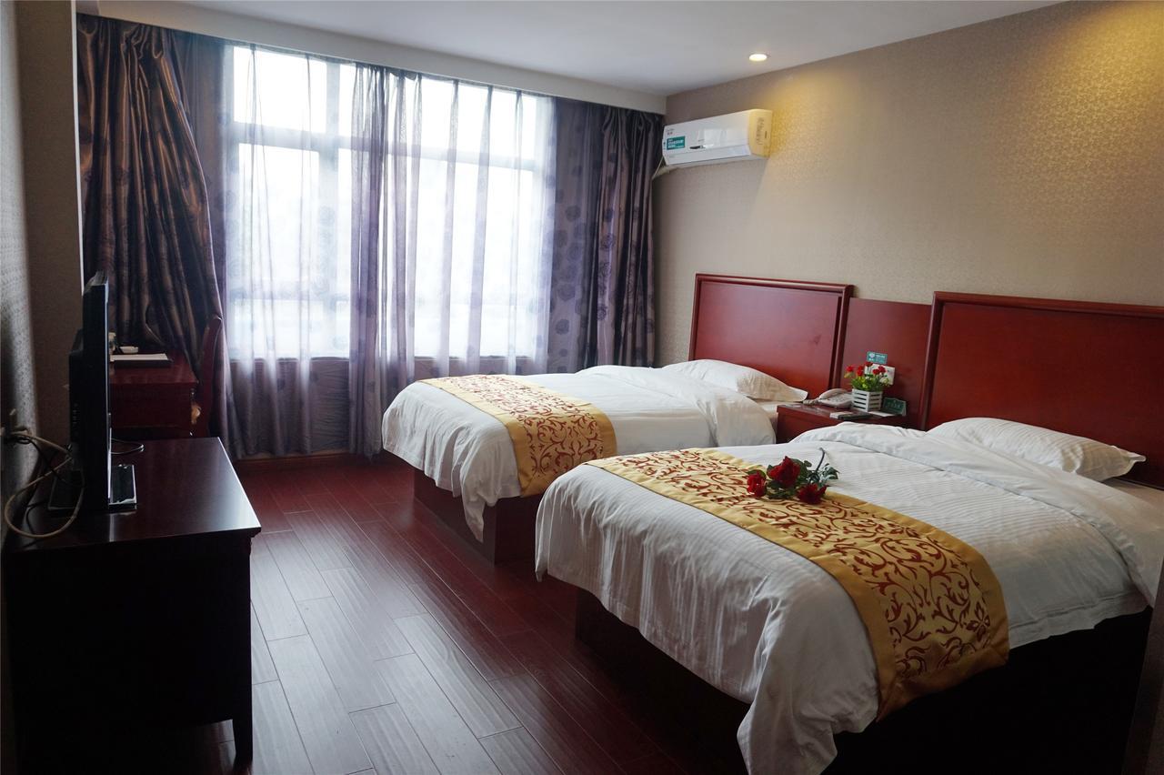 Greentree Inn Hebei Zhangjiakou Zhangbei Caoyuantian Rd Zhangku Avenue Express Hotel Kültér fotó