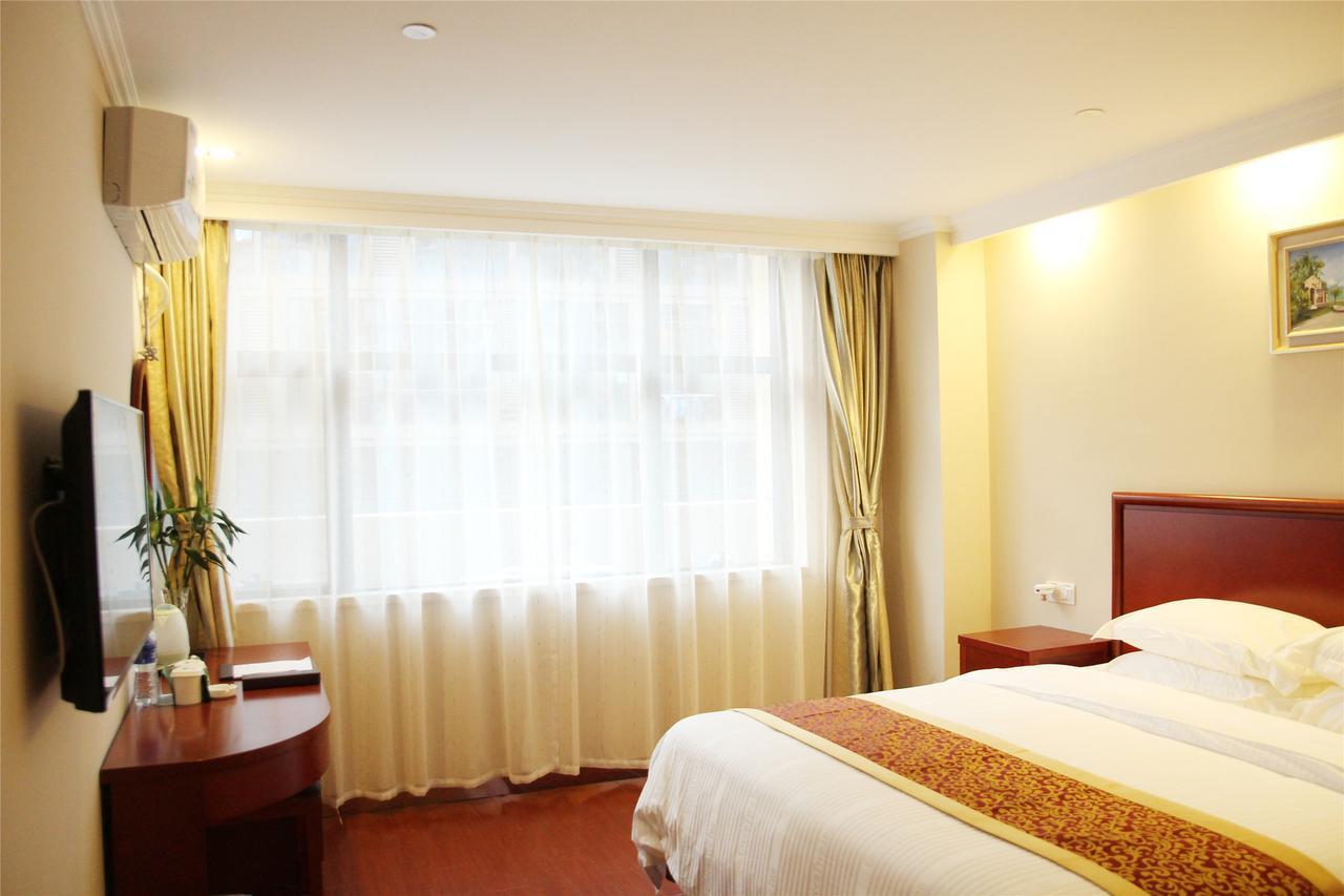 Greentree Inn Hebei Zhangjiakou Zhangbei Caoyuantian Rd Zhangku Avenue Express Hotel Kültér fotó