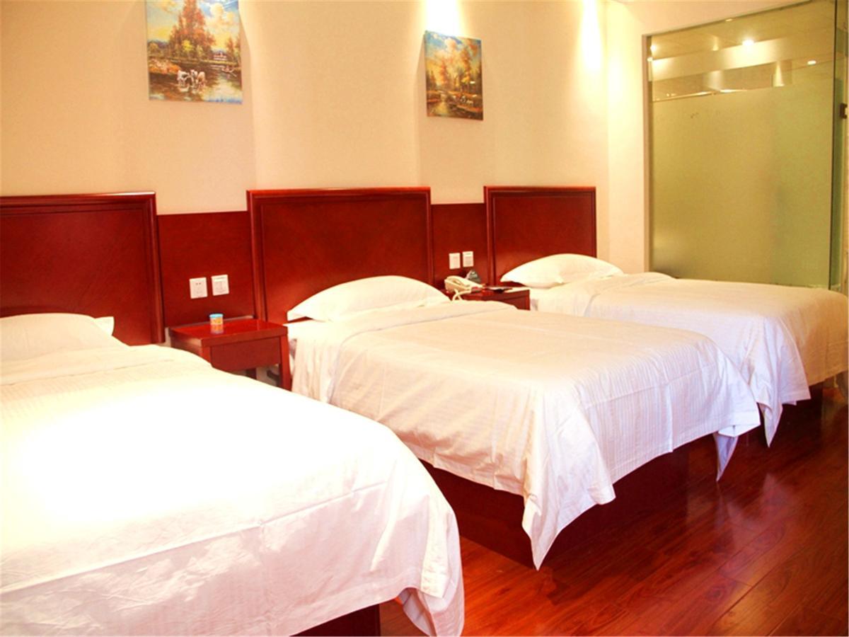 Greentree Inn Hebei Zhangjiakou Zhangbei Caoyuantian Rd Zhangku Avenue Express Hotel Kültér fotó
